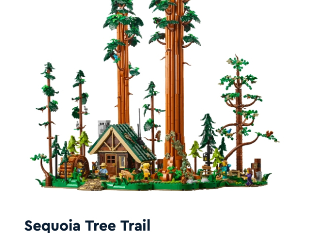 Bricklink Series 6 Sequoia Tree Trail Oct25