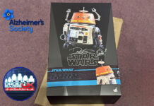 Auction for Dave Filoni Signed Hot Toys Chopper in Aid of Alzheimers Society UK