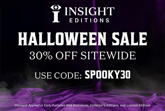 Insight Editions Halloween Sale Oct25