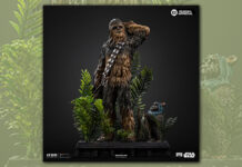 Iron Studios Reveals Chewbacca and Tokkat 1:10 Art Scale Limited Edition Statue