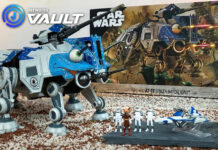 Star Wars Micro Galaxy Squadron AT-TE (104th Battalion) Coming to Jazwares Vault on Oct. 22nd