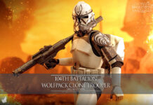 Sideshow Shares First Look at Hot Toys 104th Battalion Wolfpack Clone Trooper Deluxe Version