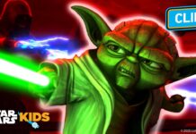 Yoda’s Wild Bridge Battle! | Star Wars: The Clone Wars | Star Wars Kids