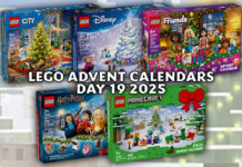LEGO CITY, Disney, Friends, Harry Potter and Minecraft Advent Calendars 2025 – Day 19