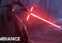 Kylo Ren’s Lightsaber Fireside | 10-Hour Ambiance | Star Wars: The Force Awakens 10th Anniversary