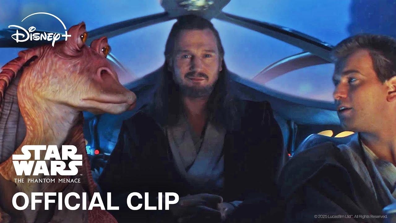 Otoh Qui-Gon and Obi-Wan Escape Otoh Gunga | Star Wars: Episode I - The ...