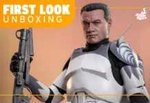 Hot Toys Clone Commander Wolffe Collectible Figure Unboxing | First Look
