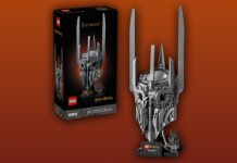 LEGO Icons The Lord of the Rings: Sauron’s Helmet, Available March 1st