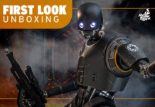 Hot Toys K-2SO 1/6 Scale Collectible Figure Unboxing | First Look