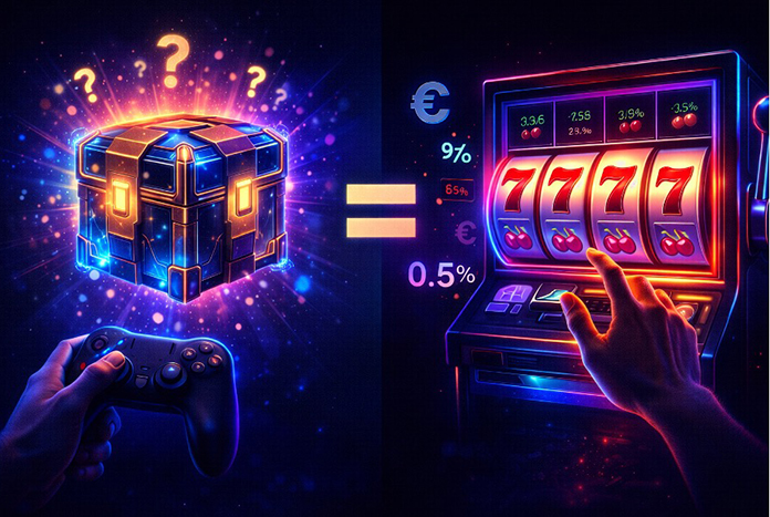 Loot boxes vs slots