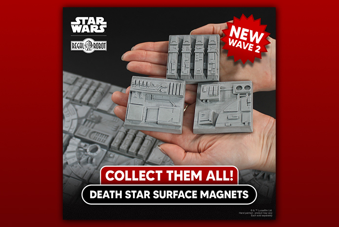 Regal Robot Death Star Surface Magnets Wave 2 Jan26