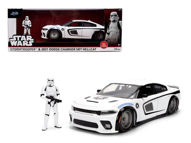 Jada Stormtrooper Dodge Charger Jan26
