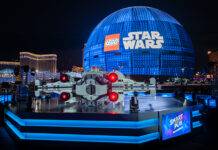 The LEGO Group and Sphere Studios Turn Sphere into a LEGO Star Wars Death Star