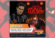 Sam Witwer Attending Washington State Summer Con on June 19th – 21st, 2026