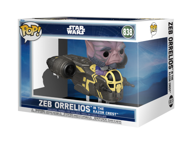 Funko POP Rides DLX M G - Zeb Orrelios in the Razor Crest 1