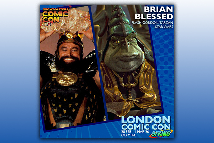 London Comic Con Brian Blessed Feb26