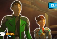 Kaz and Torra’s Elevator Dive | Star Wars Resistance | Star Wars Kids