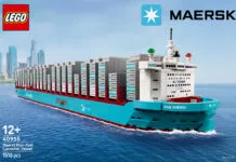 The LEGO Group Unveils Collectible Maersk Dual-Fuel Container Vessel, On Sail March 1st