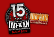 Rancho Obi-Wan 2026 Membership Patch and Pin Revealed
