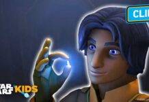 Yoda Helps Ezra Get A Kyber Crystal | Star Wars Rebels | Star Wars Kids