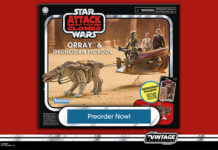 Preorder Hasbro Star Wars The Vintage Collection Orray and Geonosian Picador