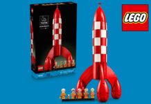 Destination Home! LEGO Ideas Brings Tintin’s Iconic Moon Rocket to Life in Brick Form