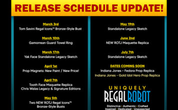 Regal Robot Shares Product Release Schedule Through to July 7th