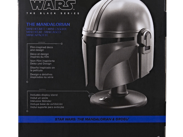 STAR WARS THE BLACK SERIES THE MANDALORIAN MINI HELMET 02