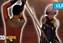 Sabine’s Training Saber Session | Star Wars Rebels | Star Wars Kids
