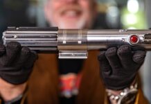 How Luke Skywalker’s Lightsaber Was Rebuilt for Star Wars: The Force Awakens | Adam Savage’s Tested