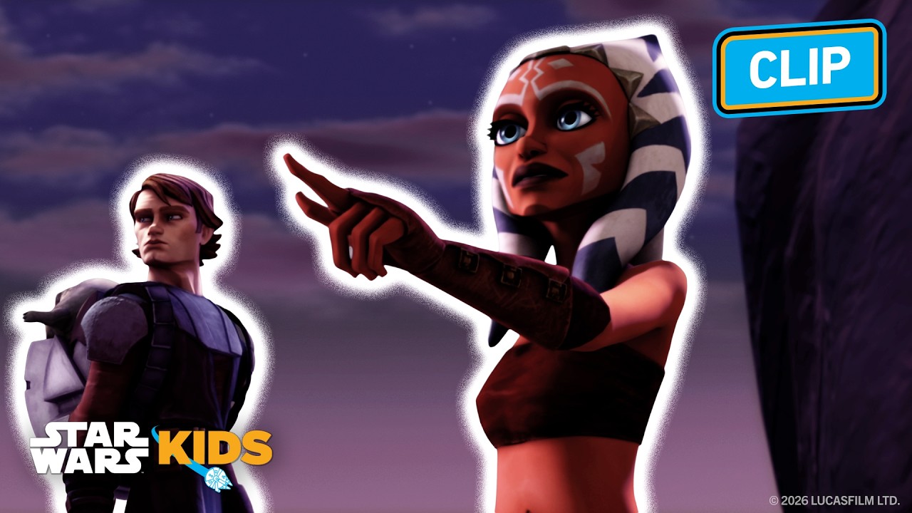 Anakin and Ahsoka Escape With Rotta The Hutt | Star Wars: The Clone ...