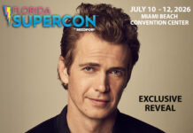 Exclusive Reveal: Hayden Christensen Attending Florida Supercon, July 10th – 12th, 2026