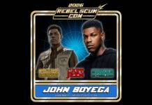 John Boyega Attending Rebel Scum Con III, August 7th to 9th, 2026