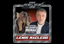 Lewis MacLeod Attending Rebel Scum Con III, August 7th to 9th, 2026