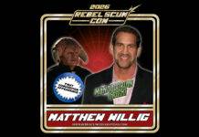 Matthew Willig Attending Rebel Scum Con III, August 7th to 9th, 2026