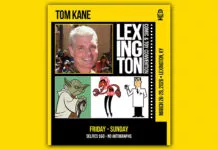 Tom Kane Heading to Lexington Comic & Toy Convention on March 28th and 29th