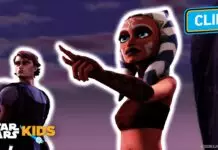 Anakin and Ahsoka Escape With Rotta The Hutt | Star Wars: The Clone Wars | Star Wars Kids