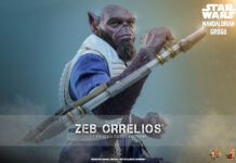 New Hot Toys Garazeb “Zeb” Orrelios 1/6 Scale Collectible Figure from The Mandalorian and Grogu