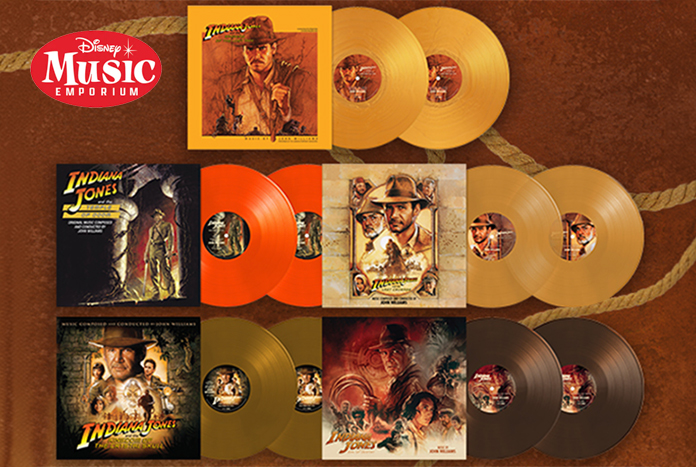 Indiana Jones Vinyl Releases DME Apr26