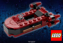 LEGO Star Wars Landspeeder Make and Take Instructions and Part List
