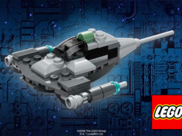 LEGO Star Wars N-1 Starfighter Make and Take Instructions and Part List