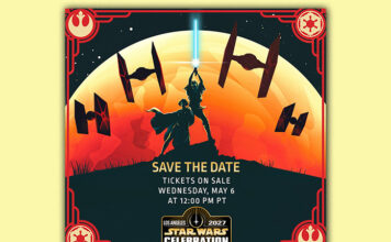Star Wars Celebration Hollywood Key Art and Save the Date