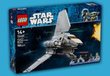 LEGO Star Wars Imperial Lambda-Class Shuttle Revealed, Landing July 1st