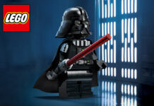 LEGO Star Wars Upscaled Darth Vader Minifigure and Imperial Remnant AT-RT Driver Helmet Revealed