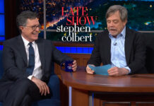 Stephen Colbert Takes The Colbert Questionert with Mark Hamill