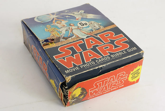 Star Wars Movie Photo Cards Bubble Gum May26