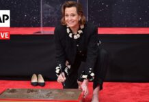 Sigourney Weaver Handprint Ceremony at TCL Chinese Theatre in Hollywood