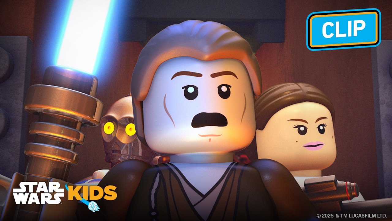 Anakin, Padmé and R2-D2 Play a Video Game?! | LEGO Star Wars: Droid ...