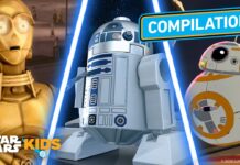 R2-D2, BB-8, C-3PO, and Chopper are Hard are Work! | Star Wars Kids