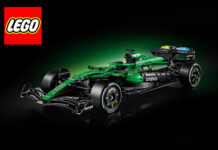 New LEGO Technic Aston Martin Aramco AMR25 F1 Car Revealed